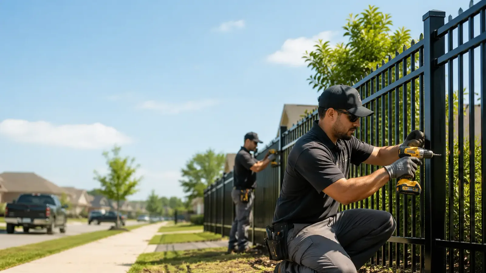 Metal Fence Installation in Green Road, KY